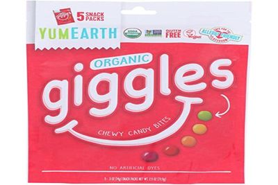 YUMEARTH Organic Giggles, 0.5 Ounce (Pack of 5)