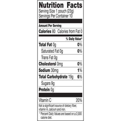 Nickelodeon SpongeBob SquarePants Fruit Flavored Snacks, Treat Pouches, Gluten Free Snack, 10 Ct, 8 oz (Pack of 8)