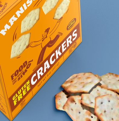Manischewitz Gluten Free Original Crackers 8oz (2 Pack) | Grain Free, Fluffy &amp; Airy, Baked to Perfection, Kosher for Passover
