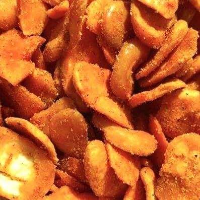 SeetGlob Fried and Salted Fava Beans, Crunchy Broad Beans Snacks (Chili Lemon Fried Fava Beans, 1 Pound)