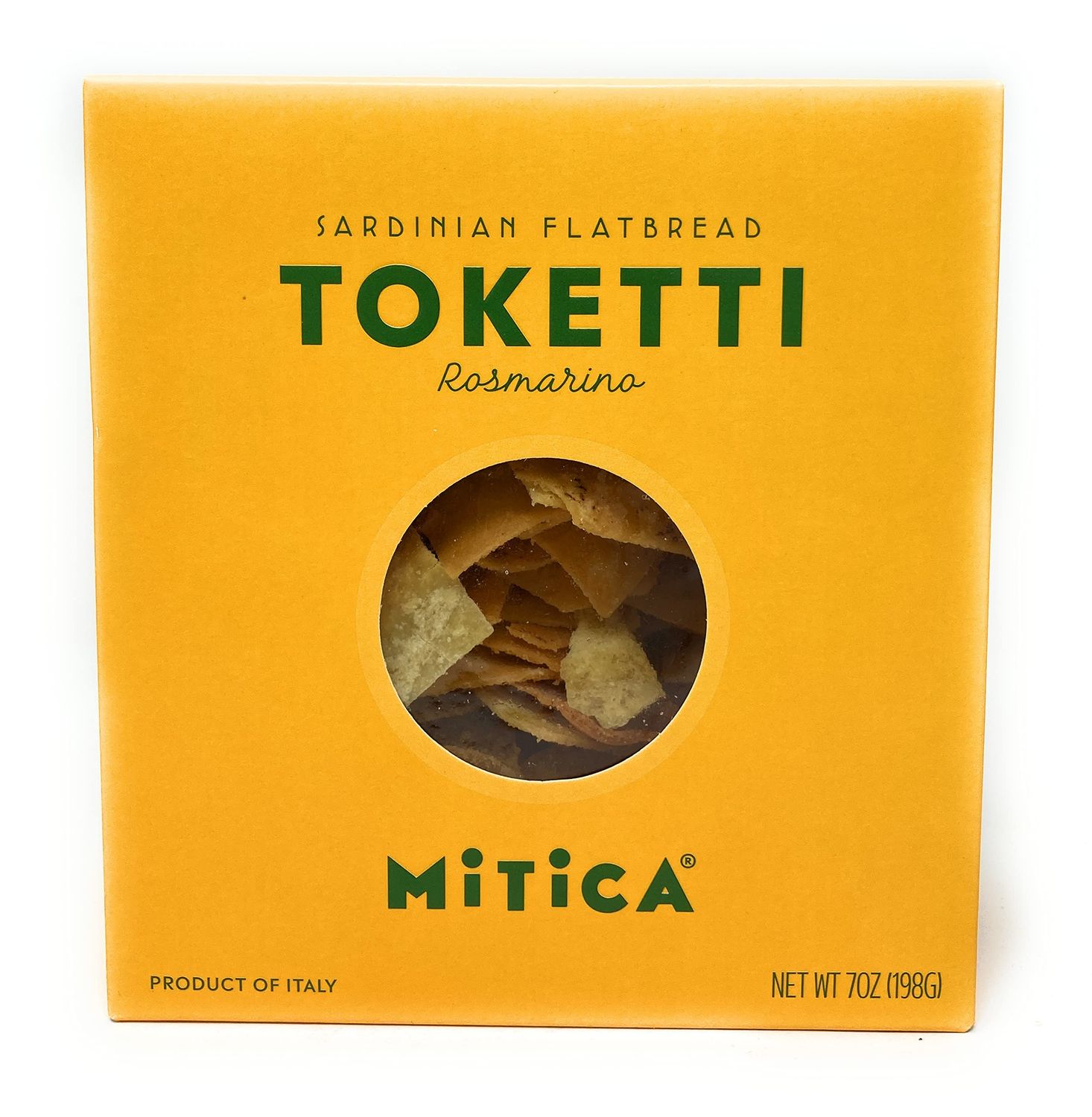 Mitica Rosemary Toketti Di Pane Carasau Crackers, 7 OZ