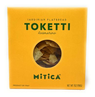 Mitica Rosemary Toketti Di Pane Carasau Crackers, 7 OZ