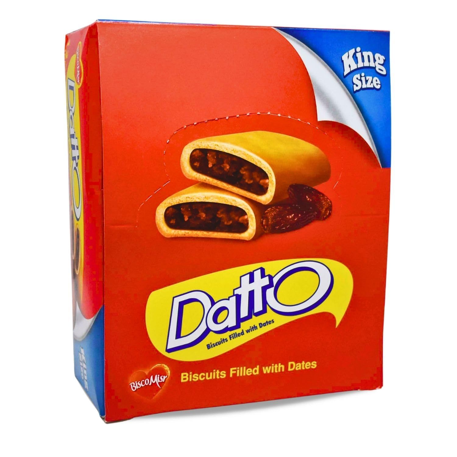 Datto Bisco Misr Filled Dates Cookies Biscuit Made With Real Date Filling Cookie Biskut Snack Tea Coffee Time Halal Food Excellent Taste And Fresh (1 Box  12 Pcs) Ø¨Ø³ÙƒÙˆØª Ø¨Ø§Ù„Ø¹Ø¬ÙˆØ© Ø­Ù„Ø§Ù„