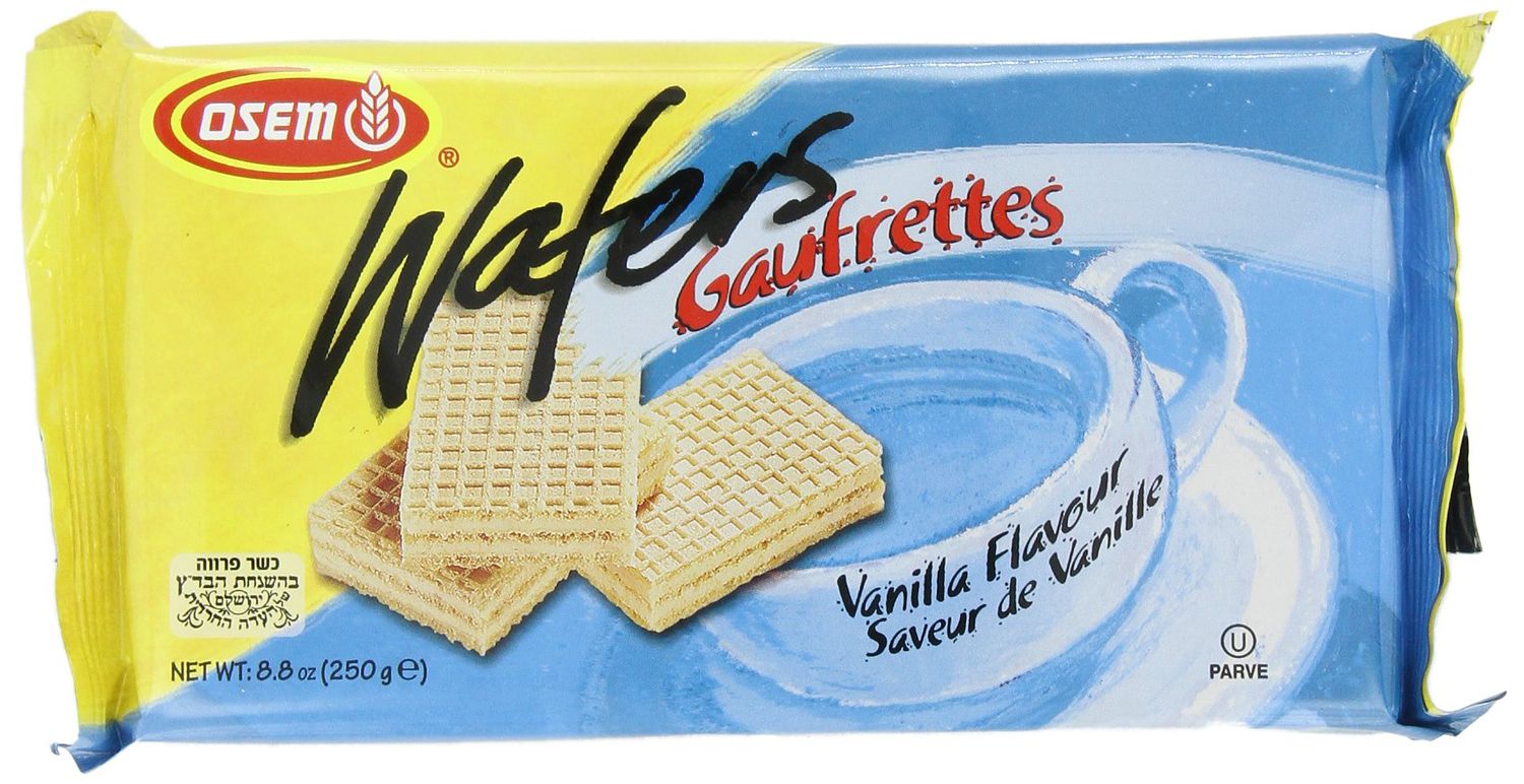 Osem Wafers Vanilla, 8.8000-ounces (Pack of12)