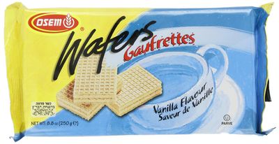 Osem Wafers Vanilla, 8.8000-ounces (Pack of12)