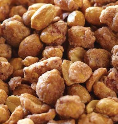 Gourmet Butter Toffee Coated Peanuts by Its Delish - 2 lbs Bulk Bag - Sweet Crunchy Caramelized Nuts Snack