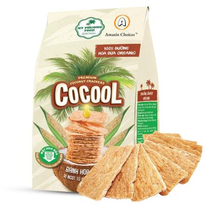 Amazin Choices Premium Coconut Crackers. Gluten-Free Crackers, Vegan Crackers, and Plant-Based Crackers. Snack Viet - Fruit Snacks (2.11Oz)