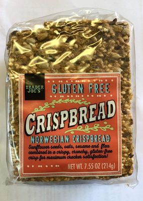 Trader Joe&#39;s Gluten Fee Norwegian Crispbread 7.55 Oz (2 pack)