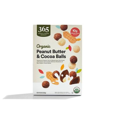 365 by Whole Foods Market, Organic Cocoa And Peanut Butter Balls, 10 Ounce