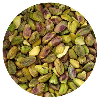 Pistachios Shelled Raw Unsalted, 1 Pound Bag, No Shell Pistachio Nuts 16 Ounce Bulk Bag