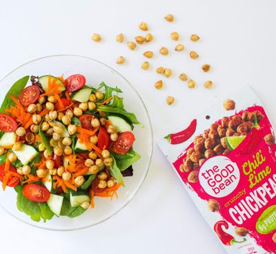 The Good Bean Chickpea Snacks, Smoky ChiliLime, Gluten and Nut Free, 6 Ounce