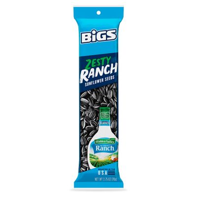 BIGS Hidden Valley Ranch Sunflower Seeds, Keto Friendly Snack, Low Carb Lifestyle, 2.75-oz. Bag