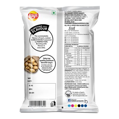 Lays Wafers Magic Masala 52g Pack, India