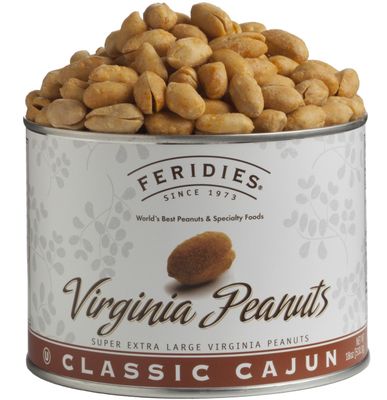 FERIDIES 18oz Can Cajun Virginia Peanuts