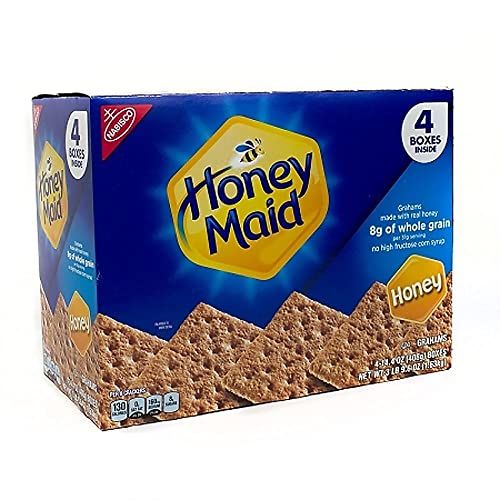 Nabisco Honey Maid Graham Crackers, Honey 4-14.4oz