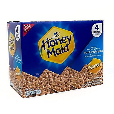 Nabisco Honey Maid Graham Crackers, Honey 4-14.4oz