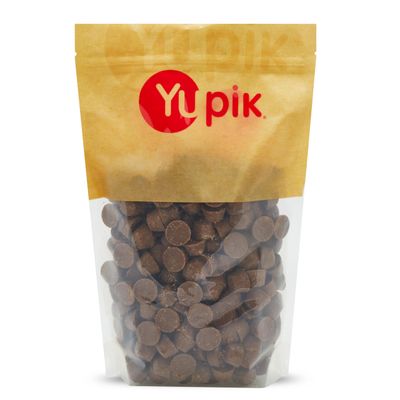 Yupik Mini Peanut Butter Cups, 2.2 lb, Kosher, Milk Chocolate Goblets, Peanut Butter Filling, Smooth &amp; Creamy, Delicious Snacks, Ideal for Baking, Topping &amp; Gifting