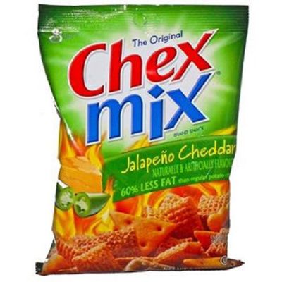 Product Of Chex Mix, Jalapeno Cheddar, Count 8 (3.75 oz) - Snacks  Grab Varieties &amp; Flavors