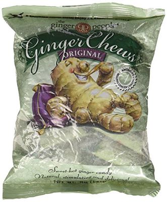 The Ginger People Ginger Chews Original Chewy Ginger Candy 5 oz (141g) Bag