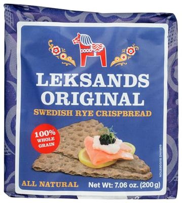 Leksands Original Triangle Crispbread 7.05 oz each (3 Items Per Order)