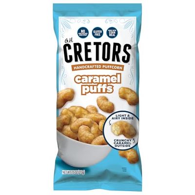 G.H. Cretors Handcrafted Puffcorn Caramel Puffs 7.5 oz