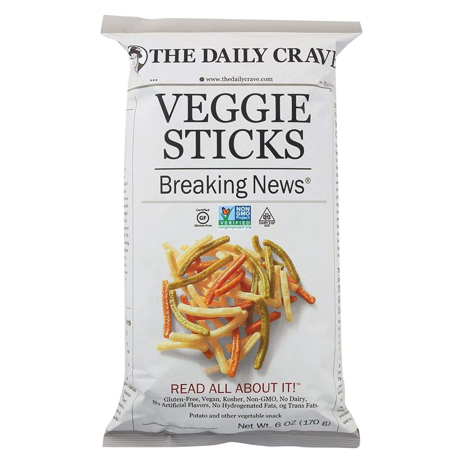 The Daily Crave Veggie Sticks