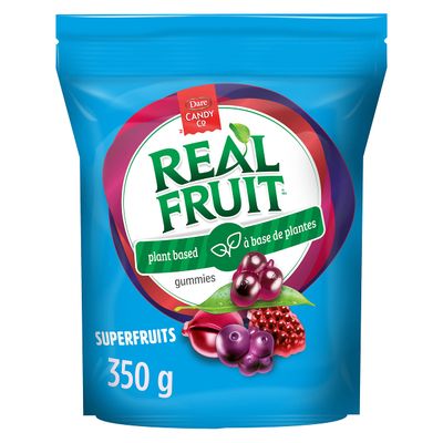 Dare RealFruit Superfruits Gummies, 350g12.34oz, Imported from Canada)