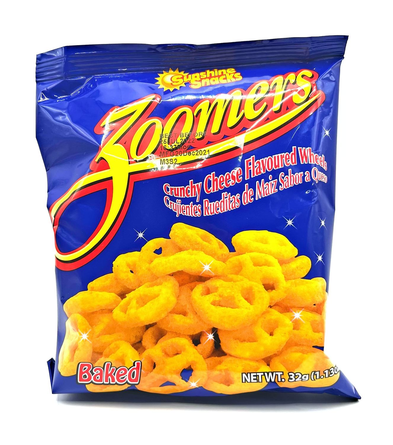 Sunshine Snacks (pack of 12) (Zoomers, 30g)