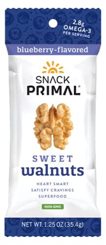 Snack Primal - Sweet Blueberry Flavored Walnut Snack Packs