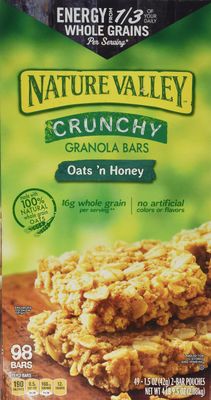 Nature Valley Nature Valley Honey &amp; Oat Granola Bars (49 X 1.49 Ounce) Total Net Wt (73.01 Ounce), 73.1 Ounce