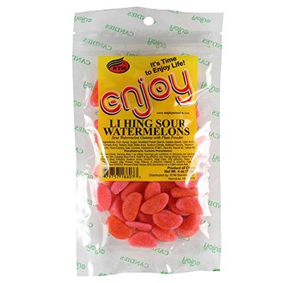 Enjoy Li Hing Mui Sour Watermelon, 4 Ounce