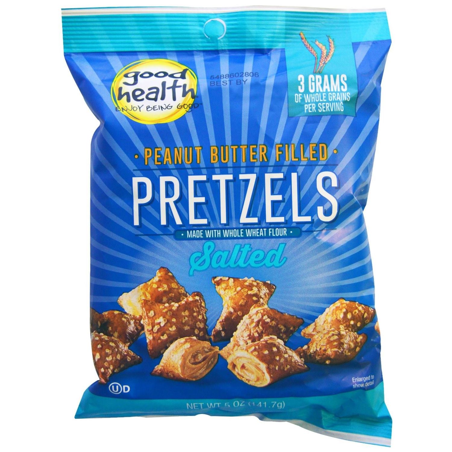 Good Health Peanut Butter Filled Pretzels, 5.5 oz