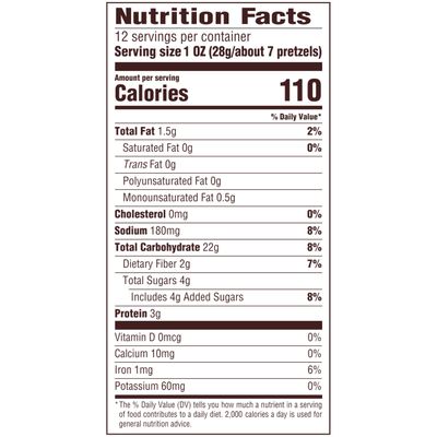Snyder's of Hanover Pretzels, Braided Pretzel Twists Honey Wheat, 12 Oz