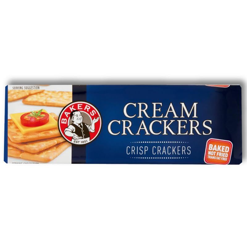 Bakers Cream Crackers 200g (Pack of 1)
