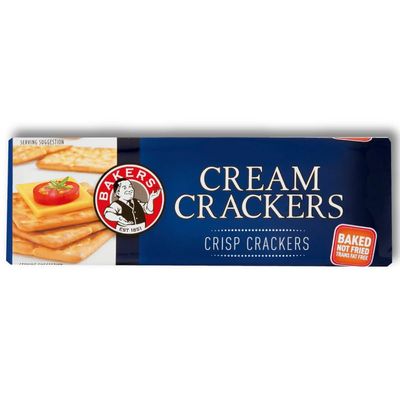 Bakers Cream Crackers 200g (Pack of 1)