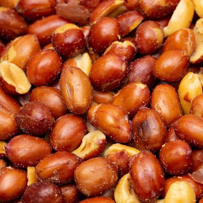 US Snacks Roasted and Salted Red Skin Peanuts, Spanish Peanut (2 Pound)