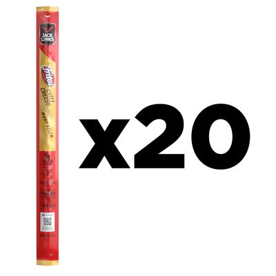 Frito Lay Jack Links Fritos Chili Cheese Meat Sticks Straight Pack (Pack of 20)