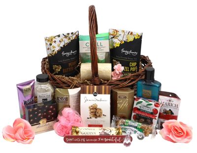 Gift Basket Village - La Bella Provincia Luxury Gift Basket: Gourmet Snacks, Chocolates, Spa Items, and More, Perfect for Any Occasion, Handcrafted in the USA