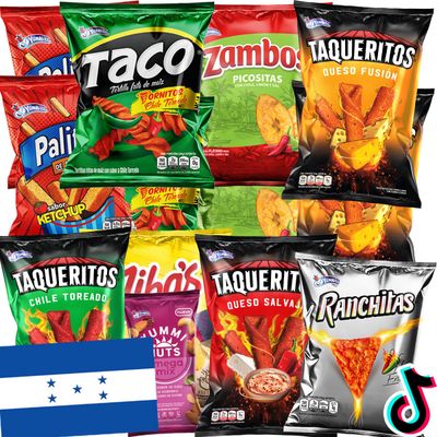 Charloo International Snack Box  Free Surprise - Honduras Snacks from Around the World Unique Snack Box Premium Snacks for Adults, Small