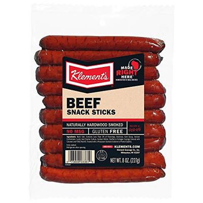 Klements Snack Sticks 8oz (Beef)