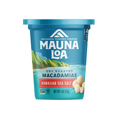 Mauna Loa Premium Roasted Macadamia Nuts, Sea Salt Flavor, 4 Oz