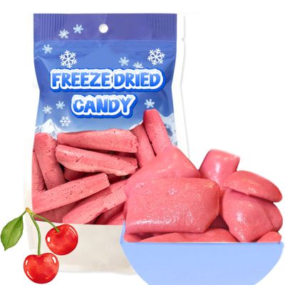 Air Taffy Candy Cherry Airheads Freeze Dried Sour Treat Gift Tasty Intense Flavour Pieces Deliciously Great On The Go Freeze-Dried Candies Lightweight Pick Me Up Snacks Cut to Bite Size