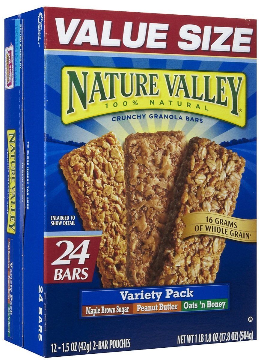 Nature Valley Crunchy Granola Bars, Variety Pack - 0 - 17.8 oz - 24 ct