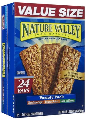Nature Valley Crunchy Granola Bars, Variety Pack - 0 - 17.8 oz - 24 ct