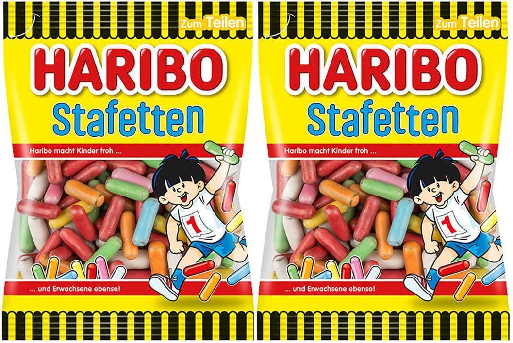 Haribo Stafetten Licorice Candy 2-Pack (2 x 175g)