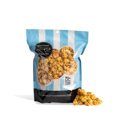 Pumpkin Spice Gourmet Popcorn | 6 Cups Total | Made From Scratch, Made in USA, &amp; GMO-Free | Great as a Snack, Gift, Thank You, &amp; Movie Night - (9.6oz Total)