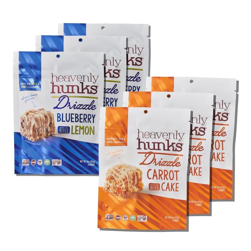 Heavenly Hunks Drizzle Variety Box 6, 5oz Bags (6pk)