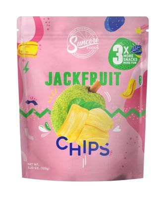 Suncore Foods Jackfruit Chips &amp; Snacks, Gluten-Free, Non-GMO, 5.32oz (1 Pack)