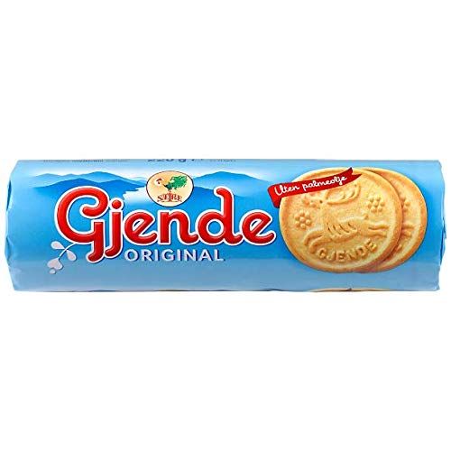 SÃ¦tre Gjende Original - Finest Norwegian Traditional Biscuits  Cookies (8 ounces), Product of Norway