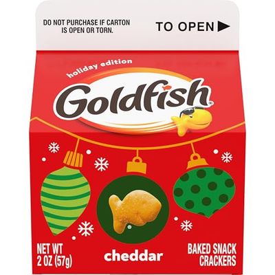 Pepperidge Farm Goldfish Cheddar Crackers, 2 Oz. Carton